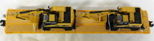 Load image into Gallery viewer, MTH 20-98682 Caterpillar Premier 60' Flat Car w/(2) CAT M316D wheel excavator loaders
