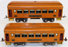 Load image into Gallery viewer, Prewar Lionel 710 710 712 ORANGE Passenger Cars Lionel Lines New York Central
