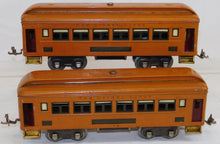 Load image into Gallery viewer, Prewar Lionel 710 710 712 ORANGE Passenger Cars Lionel Lines New York Central
