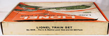 Load image into Gallery viewer, Lionel #1805 Land and Sea Gift Pack USMC Military Train Set Postwar Boxed Missile Launcher USMC action cars
