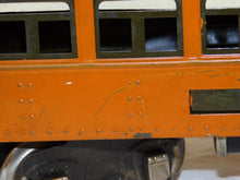 Load image into Gallery viewer, Prewar Lionel 710 710 712 ORANGE Passenger Cars Lionel Lines New York Central
