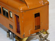 Load image into Gallery viewer, Prewar Lionel 710 710 712 ORANGE Passenger Cars Lionel Lines New York Central
