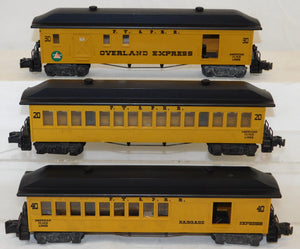 American Flyer Franklin Frontiersman Set w/Loco +3 CARS RTR! track, transformer, instructions