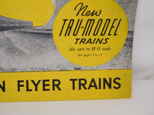 American Flyer 1938 Prewar  Train Catalog O HO gauge Tru Model Gilbert Zephyr UP