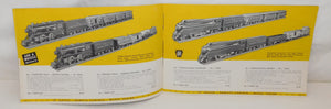 American Flyer 1938 Prewar  Train Catalog O HO gauge Tru Model Gilbert Zephyr UP