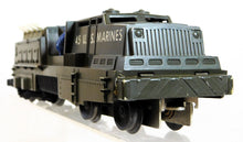 Load image into Gallery viewer, Lionel #1805 Land and Sea Gift Pack USMC Military Train Set Postwar Boxed Missile Launcher USMC action cars
