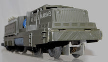 Load image into Gallery viewer, Lionel #1805 Land and Sea Gift Pack USMC Military Train Set Postwar Boxed Missile Launcher USMC action cars
