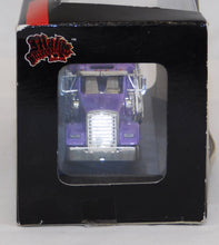 Load image into Gallery viewer, Malibu International Kenworth T-600 Metallic light Purple Rig 1/87 HO Scale w/display case
