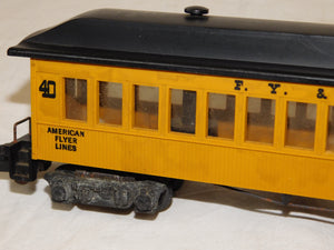 American Flyer Franklin Frontiersman Set w/Loco +3 CARS RTR! track, transformer, instructions