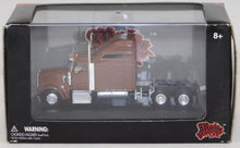 Load image into Gallery viewer, Malibu International Kenworth T600 Metlc Brown Rig 1/87 HO Scale w/display case
