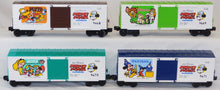 Load image into Gallery viewer, Lionel Disney Mickey Mouse Express Freight Set 15 pcs Engine +14 cars Runs CLEAN

