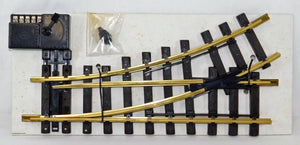 Aristocraft 11200 G gauge Left Hand Manual Switch in BOX C-9 brass rail turnout
