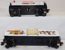 Load image into Gallery viewer, Lionel Disney Mickey Mouse Express Freight Set 15 pcs Engine +14 cars Runs CLEAN
