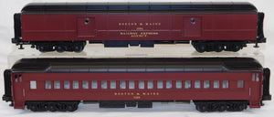 MTH 20-4027 Boston & Maine 5 Car Heavyweight Set 70' Madisons B&M O Premier 1999