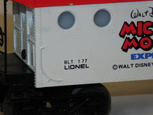 Load image into Gallery viewer, Lionel Disney Mickey Mouse Express Freight Set 15 pcs Engine +14 cars Runs CLEAN
