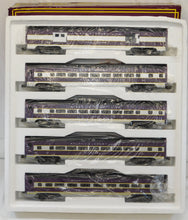 Load image into Gallery viewer, MTH MT- 20- 6500 Atlantic Coast Line 5 Car 70&#39; Painted Aluminum Passenger Set 1996
