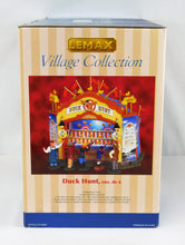 Load image into Gallery viewer, LEMAX 64487 Duck Hunt Carnival midway Action Lit Boxed C7 WORKS minus 1 figure
