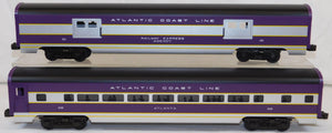 MTH MT- 20- 6500 Atlantic Coast Line 5 Car 70' Painted Aluminum Passenger Set 1996