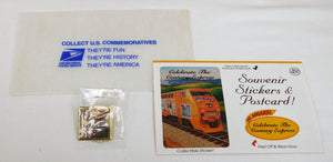 Lionel 6-26214 USPS Celebrate Century Boxcar w/ stickers postcard pin ALL EXTRAS