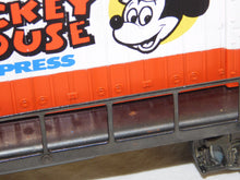Load image into Gallery viewer, Lionel Disney Mickey Mouse Express Freight Set 15 pcs Engine +14 cars Runs CLEAN
