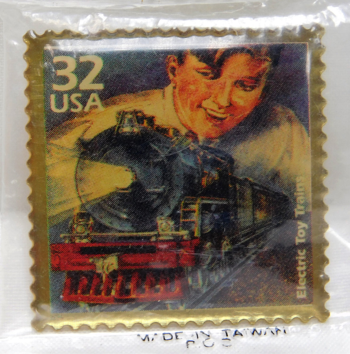 Lionel 6-26214 USPS Celebrate Century Boxcar w/ stickers postcard pin ...