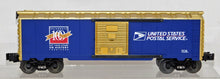 Load image into Gallery viewer, Lionel 6-26214 USPS Celebrate Century Boxcar w/ stickers postcard pin ALL EXTRAS
