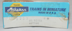 Athearn 1799 streamline Amtrak Diner Car #8039 HO Scale Sealed Boxed Ph1 Unbuilt