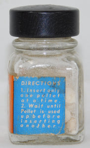 Lionel SP Smoke Pellets bottle of 50 pellets FULL for your steam engine Vintage 1950s
