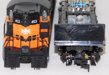 Load image into Gallery viewer, Life-Like 8222 PROTO 2000 SD7 Locomotive B&amp;LE #453 HO Scale Orange diesel
