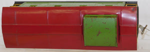 Lionel 517 Standard gauge Caboose Pea Green Red 1932 COPPER journals LIGHTED