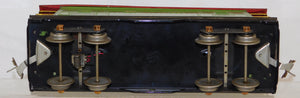 Lionel 517 Standard gauge Caboose Pea Green Red 1932 COPPER journals LIGHTED