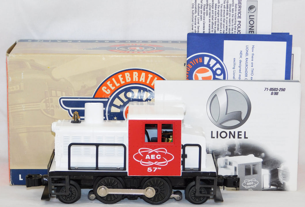 Lionel Trains 6-18583 AEC 57 Switcher Postwar Celebration AEC Atomic Energy TMCC