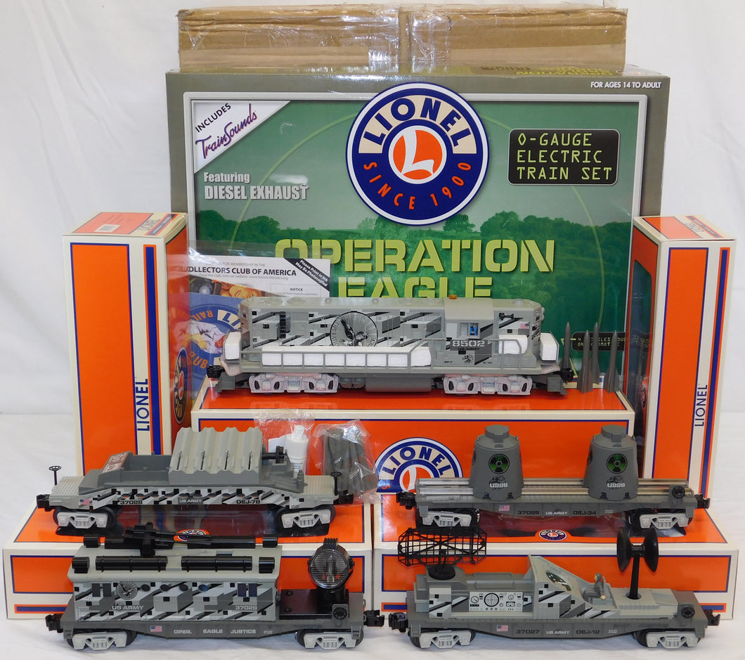 Lionel 6-30144 Operation Eagle Justice Train Set Military Diesel Army Train GP7