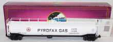 Load image into Gallery viewer, MTH 20-96007 PYROFAX Gas 33K Gallon tank car SHPX 16 086 Premier 1/48 O scale
