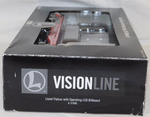 Load image into Gallery viewer, Lionel 6-37006 Flatcar w/ operating LCD Billboard Vision Line C8 Boxed Customizable

