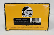 Load image into Gallery viewer, MTH 20-98796 Caterpillar O Premier Flat Car w/ CAT 966A Traxcavator #140820 1/48
