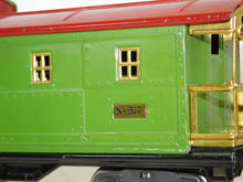 Load image into Gallery viewer, Lionel 517 Standard gauge Caboose Pea Green Red 1932 COPPER journals LIGHTED
