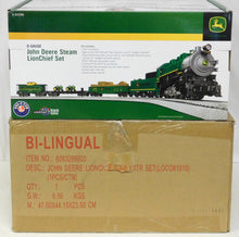 Load image into Gallery viewer, Lionel 6-83286 JOHN DEERE Steam Frt Train Set LIONCHIEF Remote Control C-8 ln

