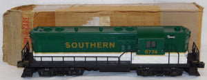 Lionel 6-8774 Southern Railway GP-7 Diesel Engine 1977 uncatalogued runs