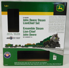 Load image into Gallery viewer, Lionel 6-83286 JOHN DEERE Steam Frt Train Set LIONCHIEF Remote Control C-8 ln
