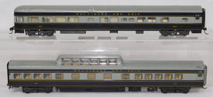 Rivarossi Baltimore & Ohio 85' LW Passenger Cars 4 HO Scale 1503 464 354 Roomette