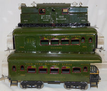 Load image into Gallery viewer, Ives #700 BOXED Standard Gauge Passenger Set 3241 Green 184 186 Clean &amp; Running
