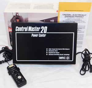 MRC CONTROL MASTER 20 Big PowerPack Transformer N HO G Walk Around Cab AA444 C-7