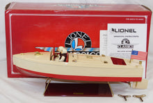 Load image into Gallery viewer, Lionel Classics 6-13802 Runabout Speed Boat Wind Up Repro of #45 Prewar 17&quot; C-8
