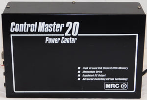 MRC CONTROL MASTER 20 Big PowerPack Transformer N HO G Walk Around Cab AA444 C-7