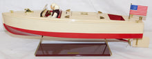 Load image into Gallery viewer, Lionel Classics 6-13802 Runabout Speed Boat Wind Up Repro of #45 Prewar 17&quot; C-8
