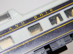 Rivarossi Baltimore & Ohio 85' LW Passenger Cars 4 HO Scale 1503 464 354 Roomette