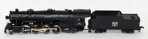 AHM Rivarossi 2-8-2 Heavy Mikado Steam Loco &Tender 5089-E CB&Q 314 Runs HO