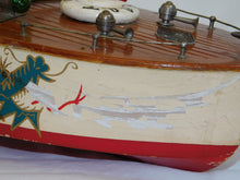 Load image into Gallery viewer, VINTAGE ITO Dragon Speed Boat w/motor battery operated JAPANese no batt cover
