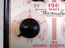 Load image into Gallery viewer, Lionel Type V transformer 150 watts RUNS 4 TRAINS 1939-47 RED PRINT O / STANDARD C-7
